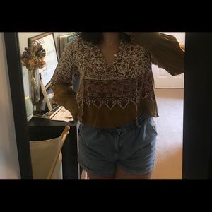 Free people long sleeve top